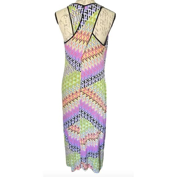 Calvin Klein Casual Maxi Dress multi colored size 10 - Picture 8 of 8